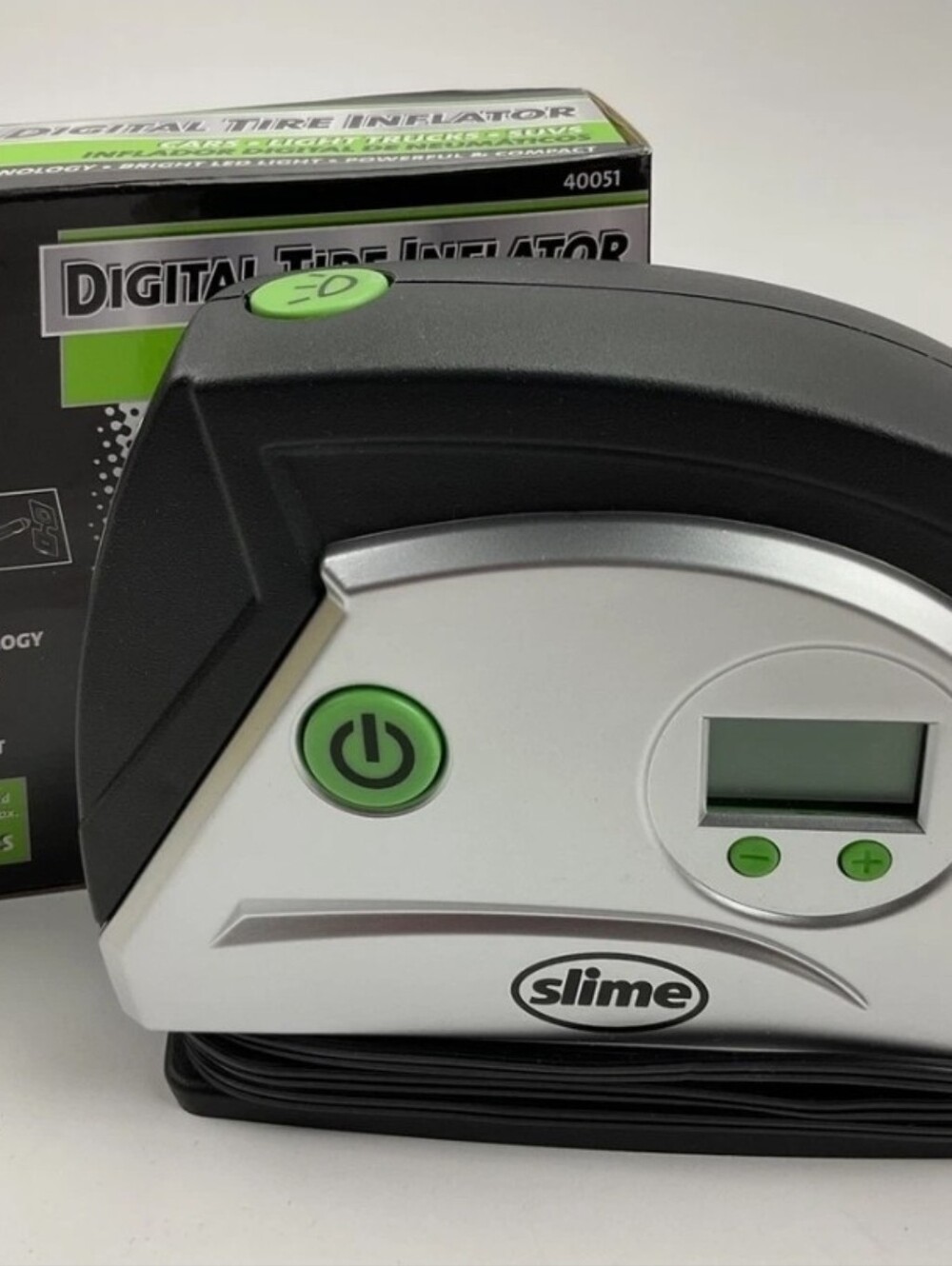 Slime 40051 12V Digital Tire Inflator Air Compressor